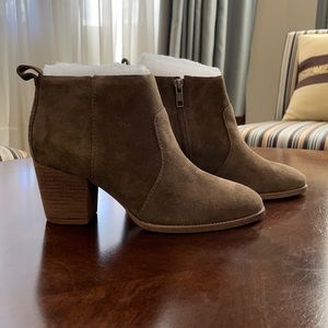 Madewell Brenner suede ankle boots